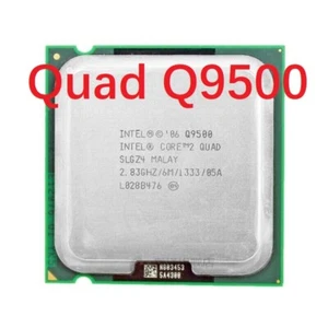 CPU procesador de escritorio Intel Core 2 Quad Q9500 SLGZ4 2,83 GHz 6 MB LGA 775 - Imagen 1 de 4