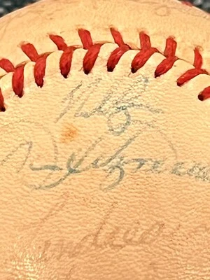 Signed 1978 California Angels Team Baseball OBAL Autographed 28 Players Ryan - Image 1 of 4