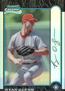 1999 (RANGERS) Bowman Chrome Refractors #182 Ryan Glynn