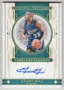 2023-24 Panini Tesori Nazionali Grant Hill Talenti Senza Tempo Oro Auto /10 - Foto 1 di 6