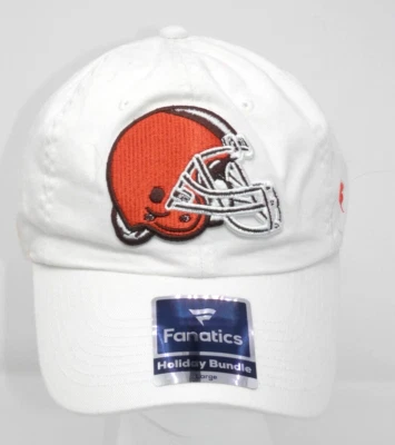 Sombrero Fanatics Cleveland Browns • NFL Proline Strapback Fútbol Blanco Algodón Nuevo Foto 1 de 4