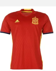Adidas Spain Football Shirt 2016/7 Large Brand New With Tags - Picture 1 of 2