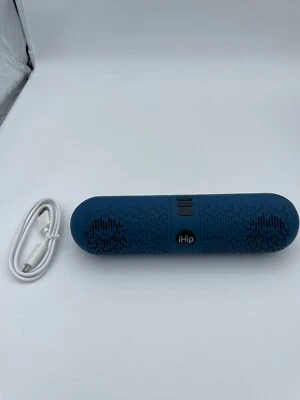 Altavoz inalámbrico iHip FB-59 Bluetooth Music Jambar alcance de 30 pies manos libres azul OE Foto 1 de 4