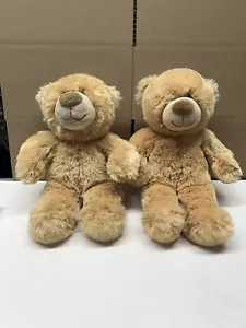 2 x orsacchiotti Build A Bear Workshop peluche imbottito marrone chiaro 15"" - Foto 1 di 7