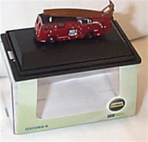NDEN001 Oxford Diecast 1:148 Scale N Gauge Dennis F12 London Fire New in Case - Picture 1 of 1