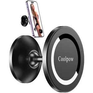 Heavy Duty Dual Magnetic Phone Holder Mount Attach to Any Metal for Gym - Picture 1 of 9