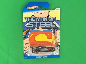 1:64 2012 Hot Wheels Man of Steel Custom '11 Camaro #3/6 - Picture 1 of 7