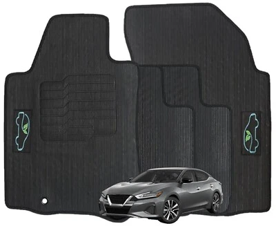 All Weather Floor Mats for 2016 to 2023 Nissan Maxima Front and Rear ecoMats Foto 1 de 4