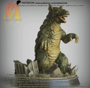 Gorgo Kaiju Monsterverse Figure High Quality 12K Abs Resin 3D Printed Figurine - Picture 1 of 7