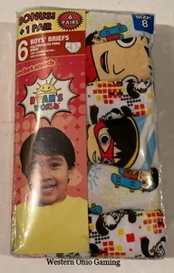 Pocketwatch Ryan's World 6 Boy's Briefs Size 8 NEW - Picture 1 of 2