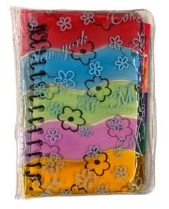 TASCHENKALENDER ORGANIZER COVER GEL WELLEN 14x10 cm MIT 40 BLÄTTERN - Bild 1 von 12