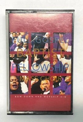 Full Gospel Baptist Fellowship Mass Cassette Bow Down and Worship Him 1998 - Image 1 of 4