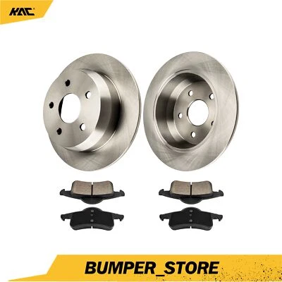 Rear Disc Brake Rotors Brake Pads For Jeep Grand Cherokee 1999-2003 2004 - Изображение 1 из 4