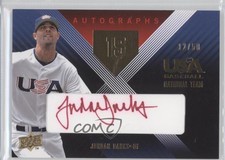 2008 Upper Deck USA Baseball National Teams Team Red Ink /50 Jordan Danks Auto