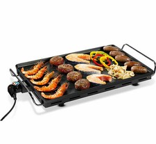 PIASTRA ELETTRICA TEPPANYAKI TABLE CHEF CON RIVESTIMENTO ANTIADERENTE 2000w