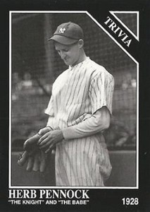 1992 Conlon TSN #594 Herb Pennock New York Yankees HOF