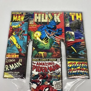 Marvel Comics T initial hulk spiderman black panther captain america metal - Picture 1 of 5