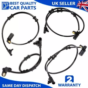 4X FRONT & REAR ABS SENSOR FOR MERCEDES-BENZ M-CLASS W163 (1998-2005) - Picture 1 of 21