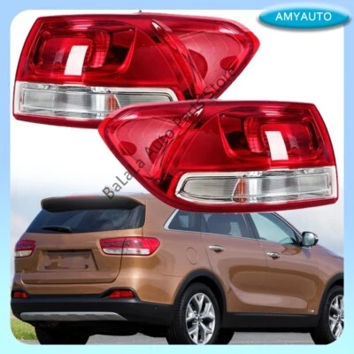 2Pcs For Kia Sorento 2015 2016-2018 Rear Tail Light Rear Brake Stop Lamp Halogen - Image 1 of 4