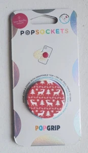 PopSocket PopGrip Reindeer Intarsia Vera Bradley Design(New & Sealed) - Picture 1 of 5