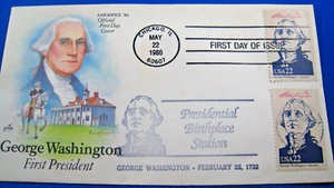U. S. 1986 AMERIPEX SET OF 36 FDCs - SINGLES - Picture 1 of 2