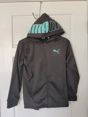 Boy's Puma Hooded Jacket Size M NWT - Image 1 of 4