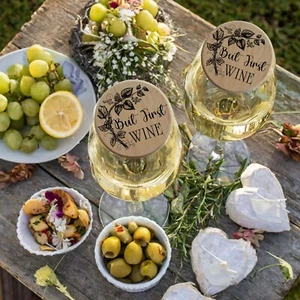 Auténtico vino alemán Wiendeckel™ cubierta de copa de vino cubierta posavasos estera bodega - Imagen 1 de 4