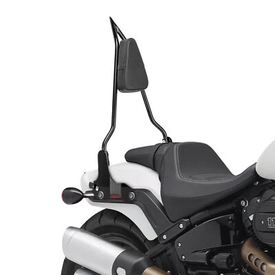 Respaldo de pasajero de 25" de alto Sharp Sissy Bar para Harley Davidson Fat Bob 2018-UP Foto 1 de 4