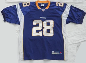 Maglia Minnesota Vikings Adrian Peterson #28 Reebok NFL giocatori taglia 52 cucita - Foto 1 di 4