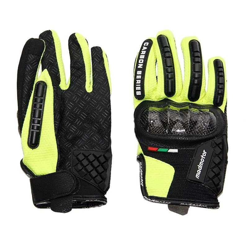 Motocross Handschuhe Motorrad Moto Cross Downhill Bike MXPro MTB madmotor Grün - Bild 1 von 3