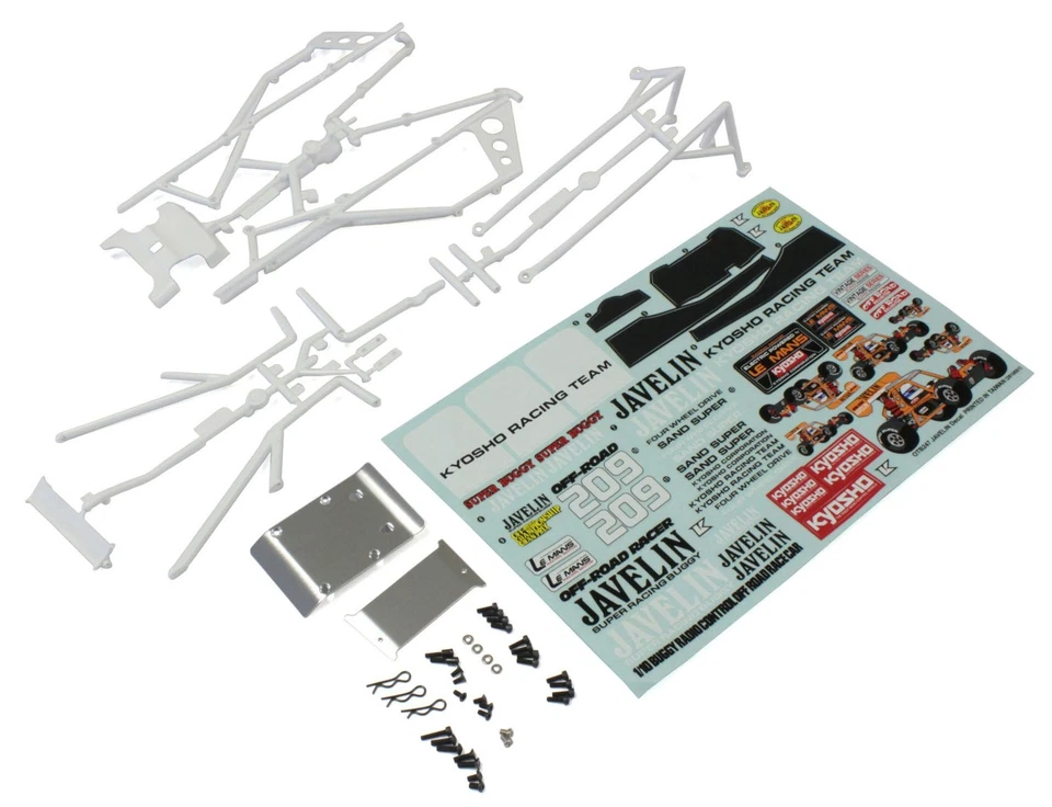 Kyosho body white Javelin radio control parts OTB247W - Image 1 of 1