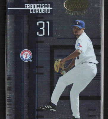 2005 Leaf Certified Materials #92 Francisco Cordero - Image 1 of 2