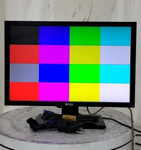 DELL g2210t 0U165K 22" LCD Monitor VGA DVI GRADE B SEE NOTES - Picture 1 of 8