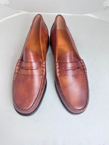 Carmina Shoemaker Penny Loafer Size UK 7,5 Xim 80113 Tanned museum calf - Imagen 1 de 5