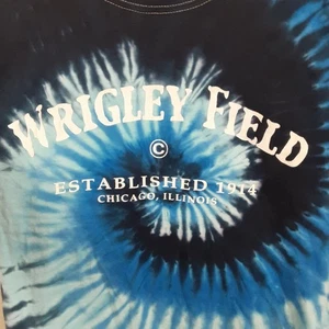 Wrigley Field T Shirt Established 1914 Chicago Illinois Mens S Tie Dye - Picture 1 of 6