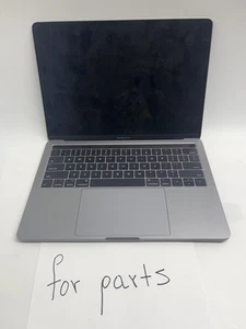 for parts ,MacBook Pro (13-inch, 2017, Four Thunderbolt 3 Ports (33571) - Afbeelding 1 van 8