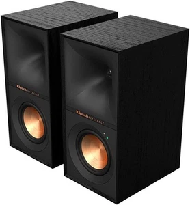 Altavoces de estantería inalámbricos activos de 2 vías Klipsch Reference R-40PM (negro, par) - Imagen 1 de 6