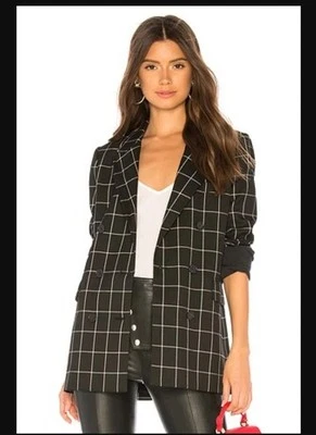 Blazer Joie Harlan Preppy City Chic en Caviar Talla 10  Foto 1 de 4