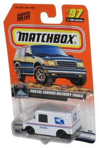 Matchbox On The Road Again (2000) Camion Dei Servizi Postali Bianchi 97/100 - Foto 1 di 1