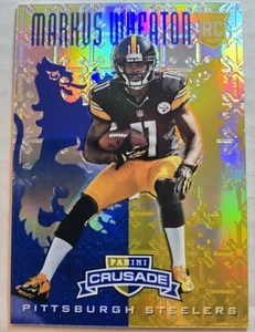 2013 Panini Rookies & Stars Rookie Crusade Markus Wheaton RC #3 Steelers - Foto 1 di 2