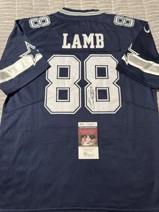 Ceedee Lamb Signed Nike Jersey JSA COA AUTHENTIC AUTO DALLAS COWBOYS AUTOGRAPHED - Picture 1 of 3