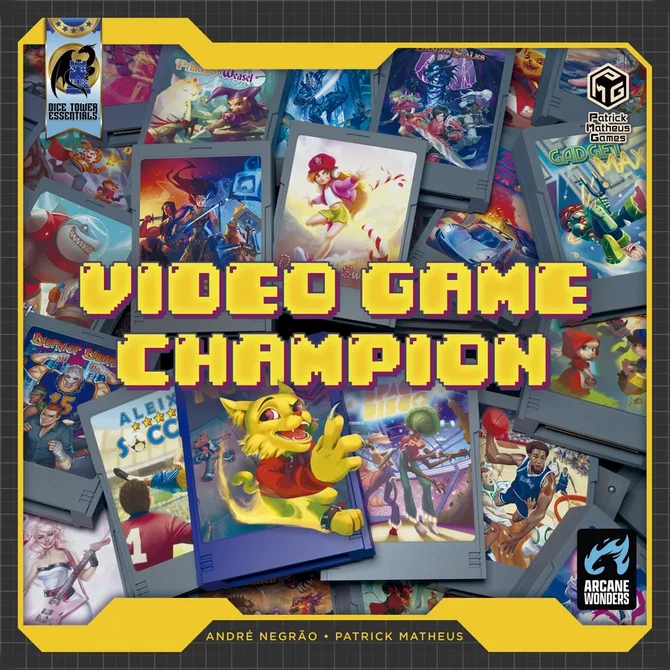 Jogo de tabuleiro Video Game Champion novo - Imagem 1 de 1