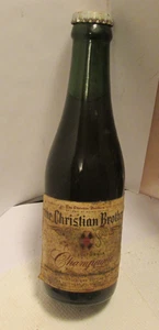 antico tappo corona fratelli cristiani bottiglia etichetta carta tappo corretto Napa,Calif. - Foto 1 di 1