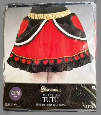 Storybook Dark Queen Tutu Child Halloween Costume Accessory One Size Fits Most - Image 1 of 4