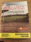 WALSALL v Rotherham United 1989/1990 - Last game at Fellows Park