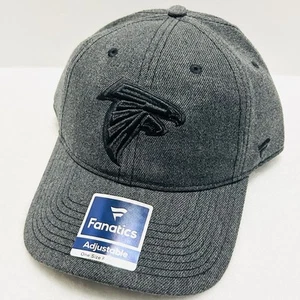 Fanatics Atlanta Falcons Heather Hat Cap Adjustable Snapback Gray NFL Football - Picture 1 of 5