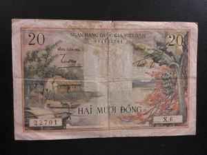 Vietnam 20 Dong 1956 - Picture 1 of 2