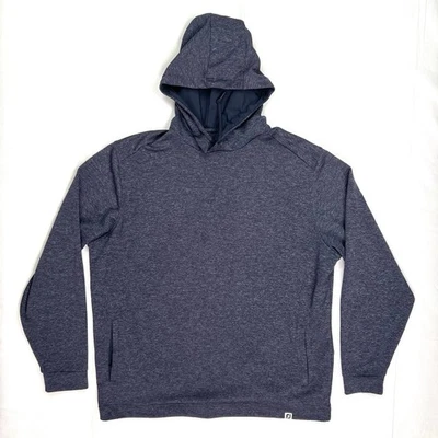 FootJoy FJ Golf Sudadera con Capucha Elastizada Rendimiento XL Para Hombre Azul Pullover Activo Foto 1 de 4