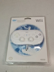  Mando Wii Clásico (Blanco) OEM Oficial Nintendo - Nuevo Precintado  - Imagen 1 de 2