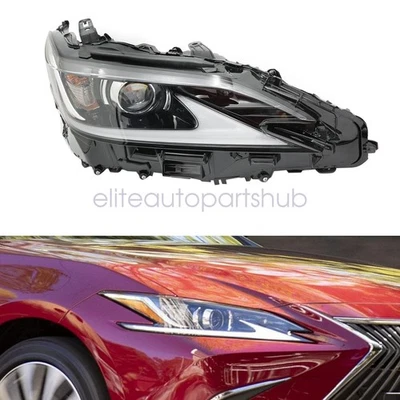 For 2019-2021 Lexus ES350 ES300h ES250 RH Passenger Side LED DRL Headlight - Imagem 1 de 4